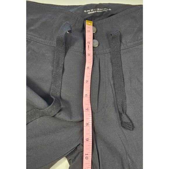 Columbia 10 SHORT PETITE black hiking pants convertible packable omni shield EUC - Picture 5 of 6